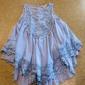 Blue blouse